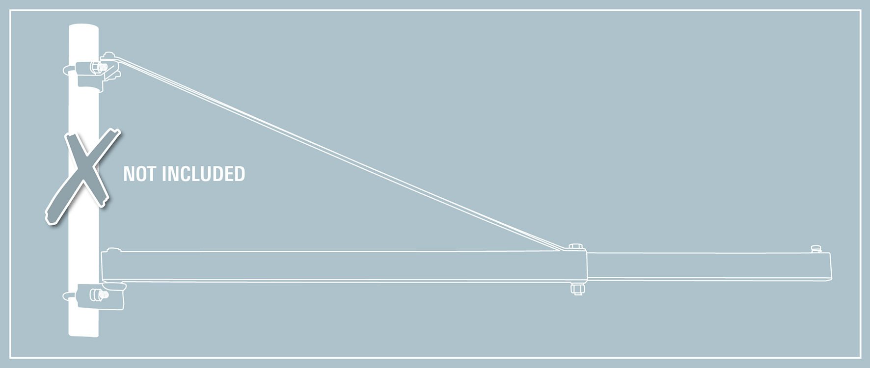 Einhell Zwenkarm GT-SA 1200 - accessoire voor Einhell kabeltakels - Detailed view of the product
