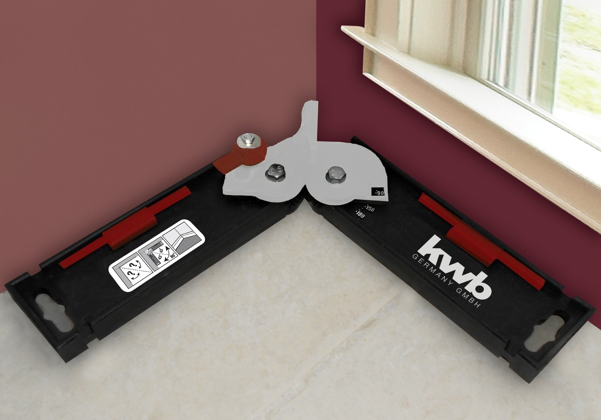 KWB Zwaaihaak met hoekverdeler Professional thumbnail 5