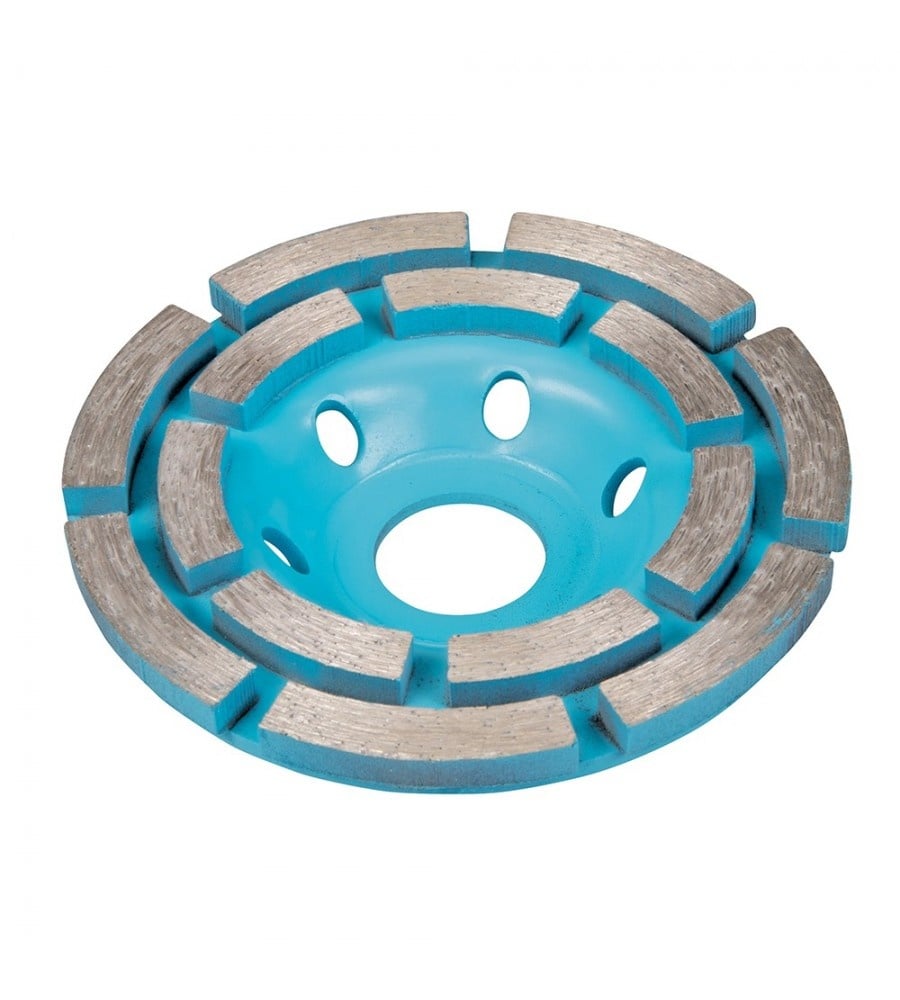 Silverline Diamant-beton slijpschijf - dubbele rij 100 x 22,2 mm - Detailed view of the product