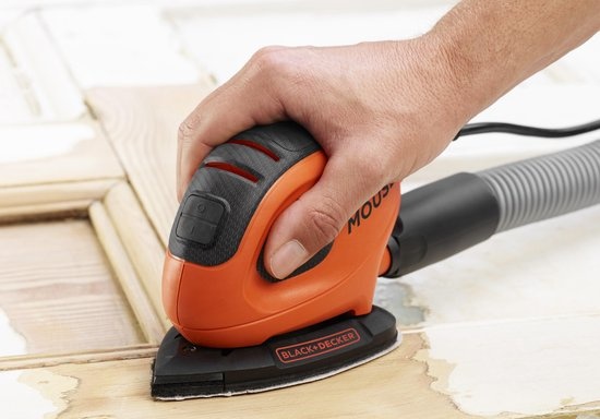 Black&Decker Mouse detailschuurmachine BEW230-QS - Detailed view of the product
