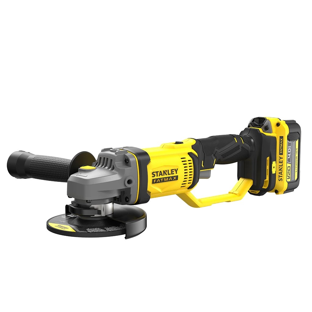 Stanley SFMCG400M2K Accu Haakse slijper V20 +2x 4,0Ah accu en lader - Detailed view of the product