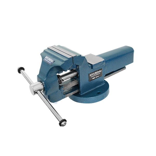 Hyundai Stalen bankschroef met aambeeld 100mm thumbnail 5