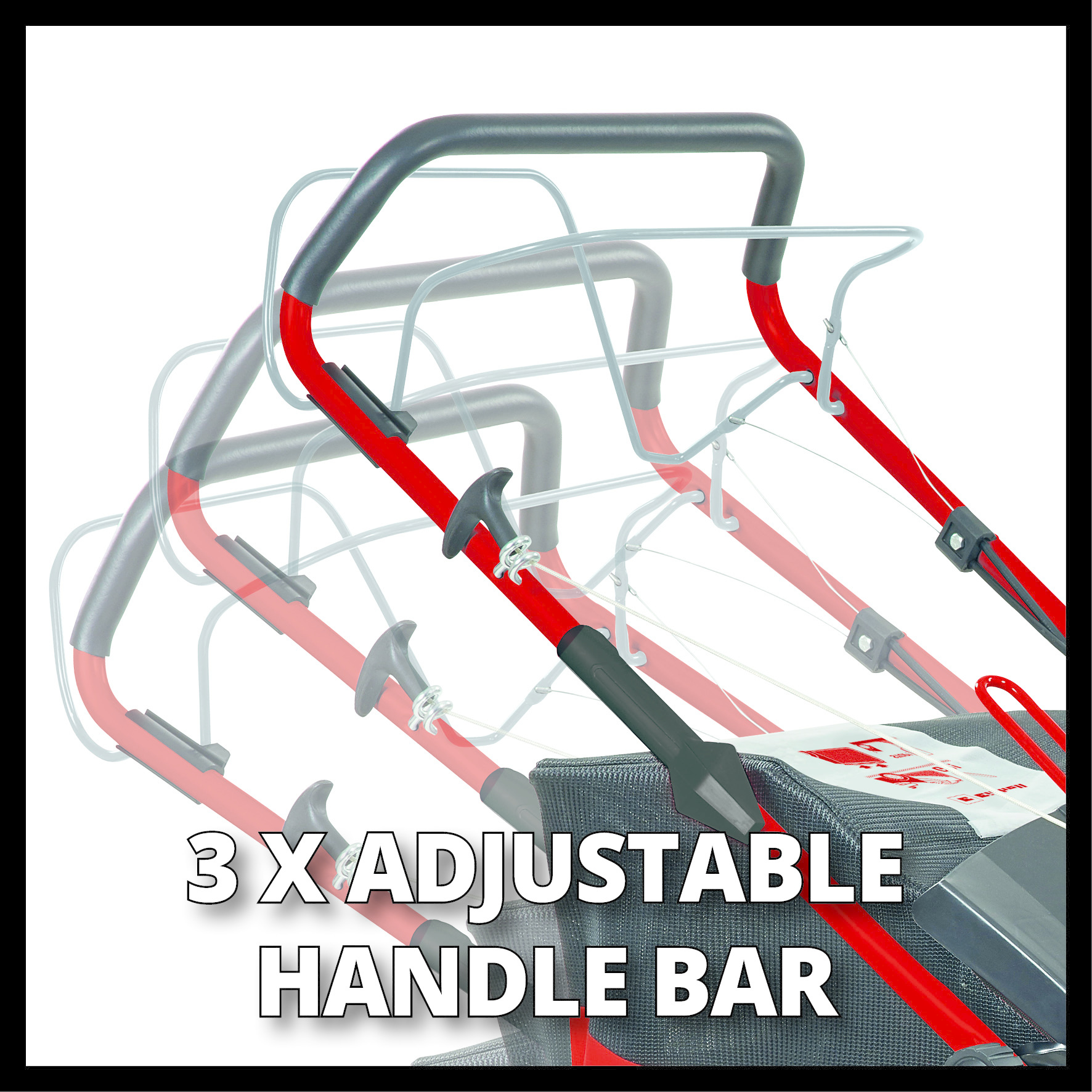Einhell GC-PM 56/2 S HW Benzine Grasmaaier - Detailed view of the product