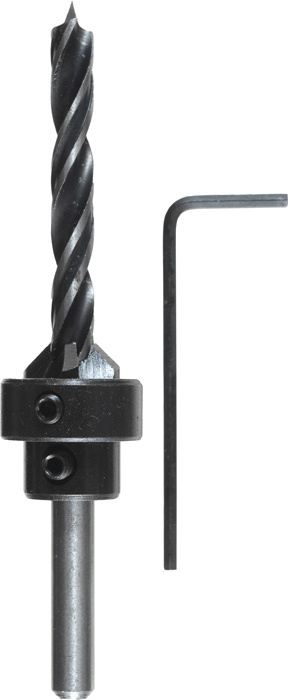 KWB Verzinkboor 4mm - met voorboor