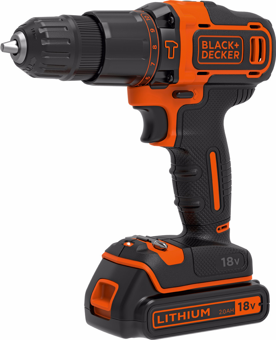 Black&Decker Accu boor/schroefmachine BDC718AS2F met 80 accessoires in koffer thumbnail 6