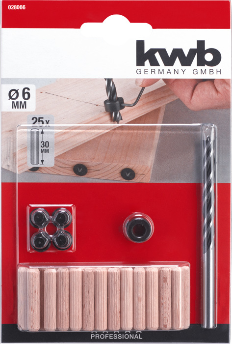 KWB Boor- en deuvelset, 31-delig,ø 10 mm thumbnail 7