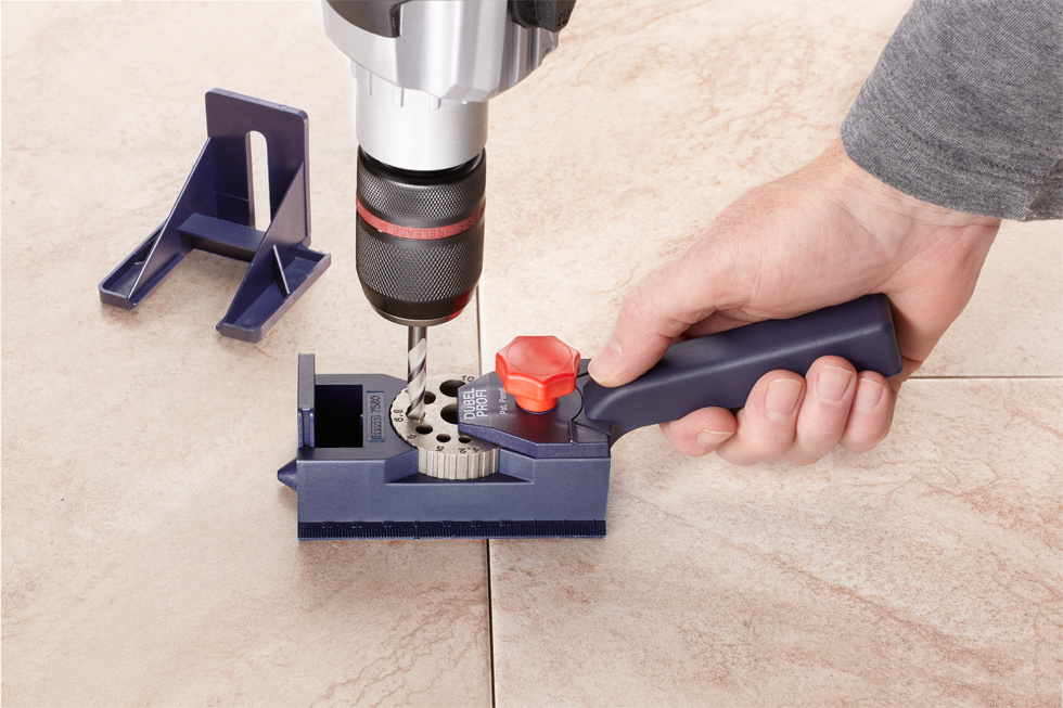 KWB Deuvel-boormal Profi, complete set - Detailed view of the product