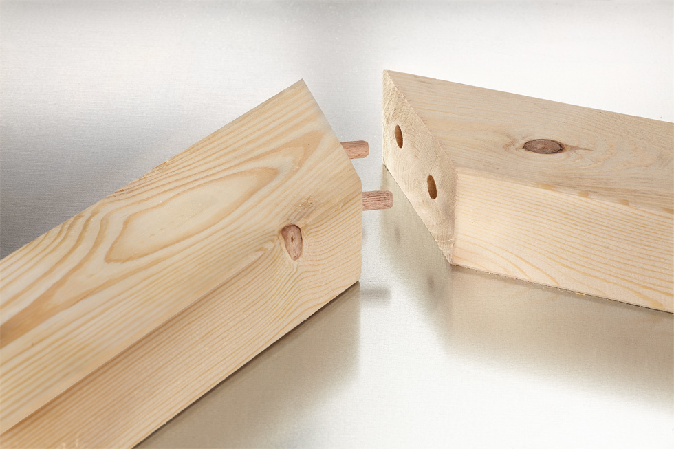 KWB Deuvel-boormal Profi, complete set - Detailed view of the product