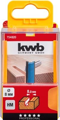 KWB vingerfrees 8mm in cassette - Detailed view of the product