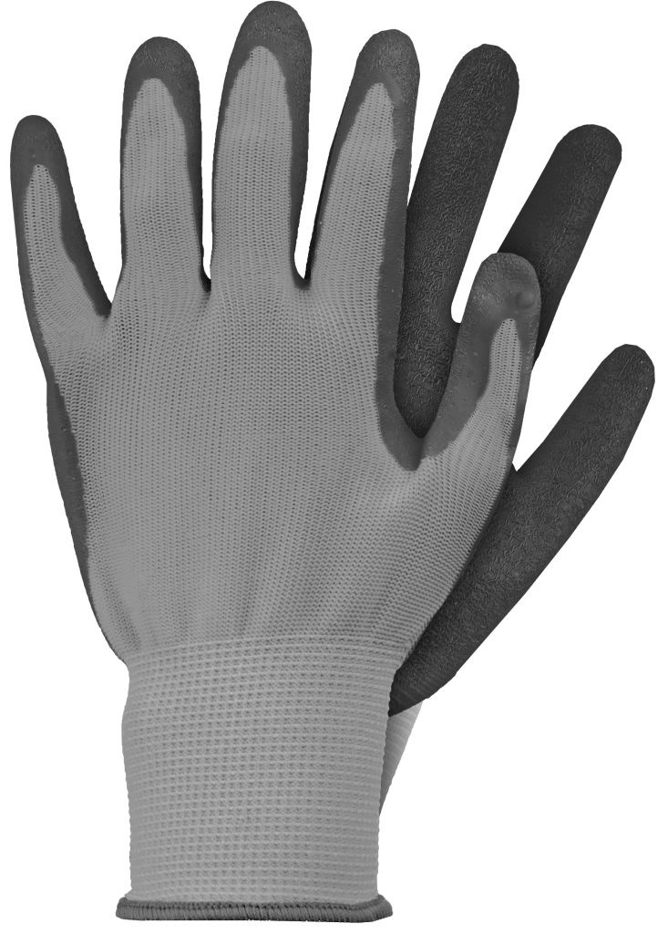 Werkhandschoen XL grijs Latex
