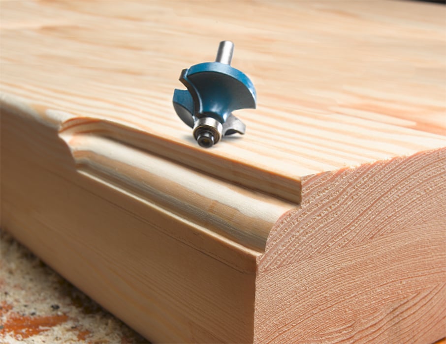 KWB Kwartrondprofielfrees 25,4mm HM - Detailed view of the product