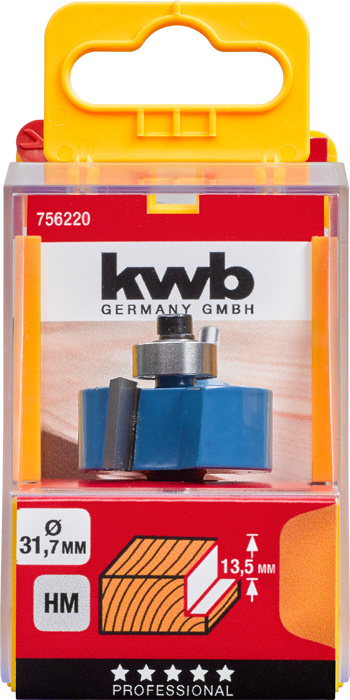 KWB Sponningfrees 31,7mm HM - Detailed view of the product