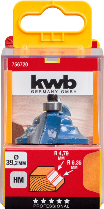 KWB Profielfrees 28,1mm HM - Detailed view of the product