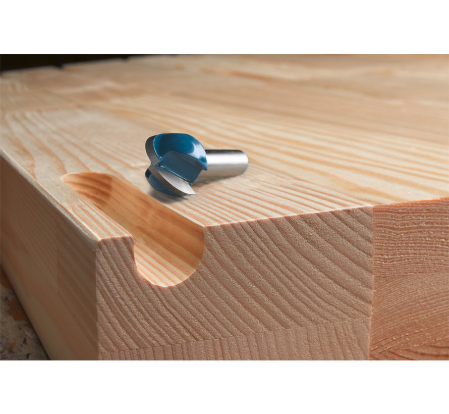 KWB Uitholfrees 19mm HM - 8mm stift - 1 stuk - Detailed view of the product