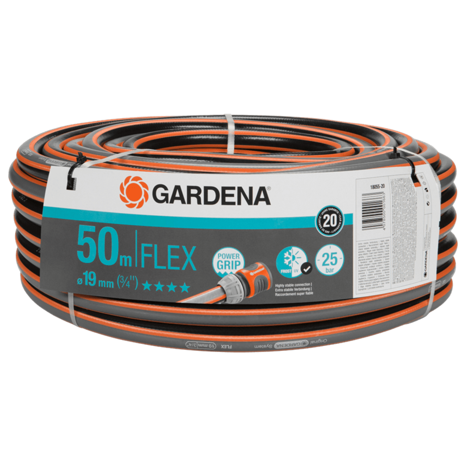 Medisch wangedrag borst draai Gardena Tuinslang Comfort Flex 19 mm (3/4") 50 m1 - HoukemaTools