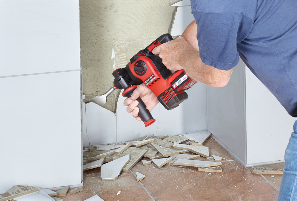 KWB Beitelset SDS 3 delig 140 mm - Detailed view of the product