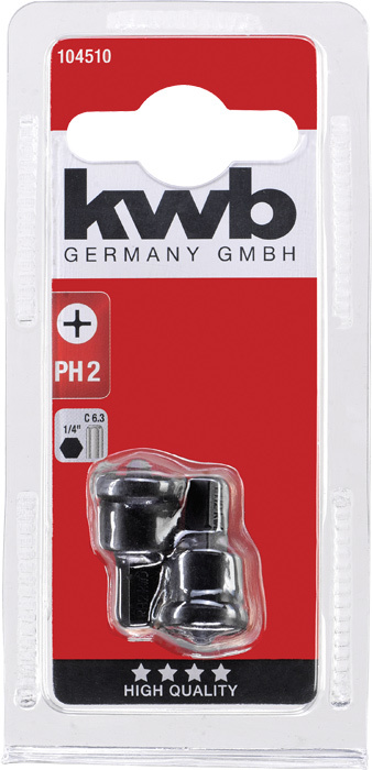 KWB Phillips 2 gipsplaat bits - Detailed view of the product
