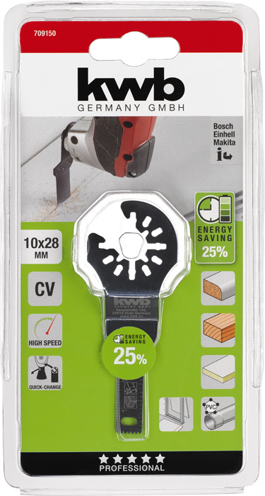 KWB Multitool inval-zaagblad CV 10 x 28 mm thumbnail 5