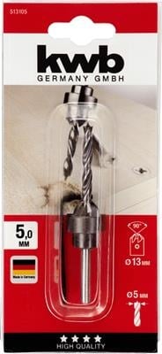 Verzinkboor set 5mm - Detailed view of the product