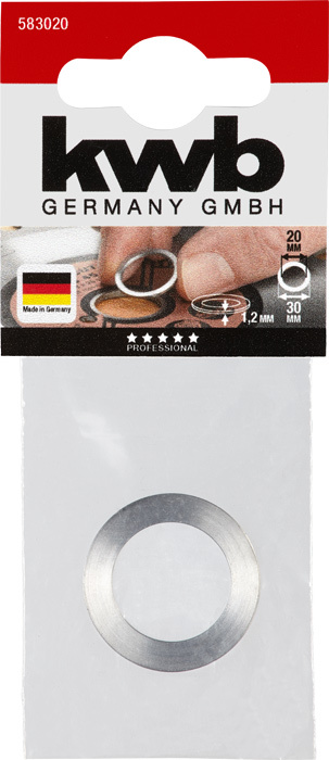 KWB Reduceerring voor cirkelzaagbladen 30-20 mm thumbnail 4