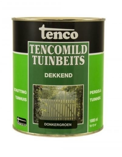 Tenco Tencomild Dekkend Donkergroen - Tuinbeits - 1 Liter