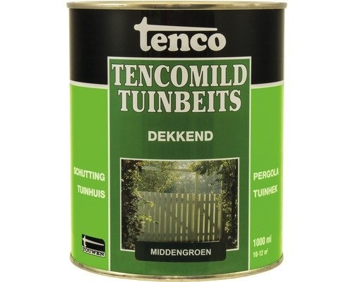 Tenco Tencomild Dekkend Middengroen - Tuinbeits - 1 Liter