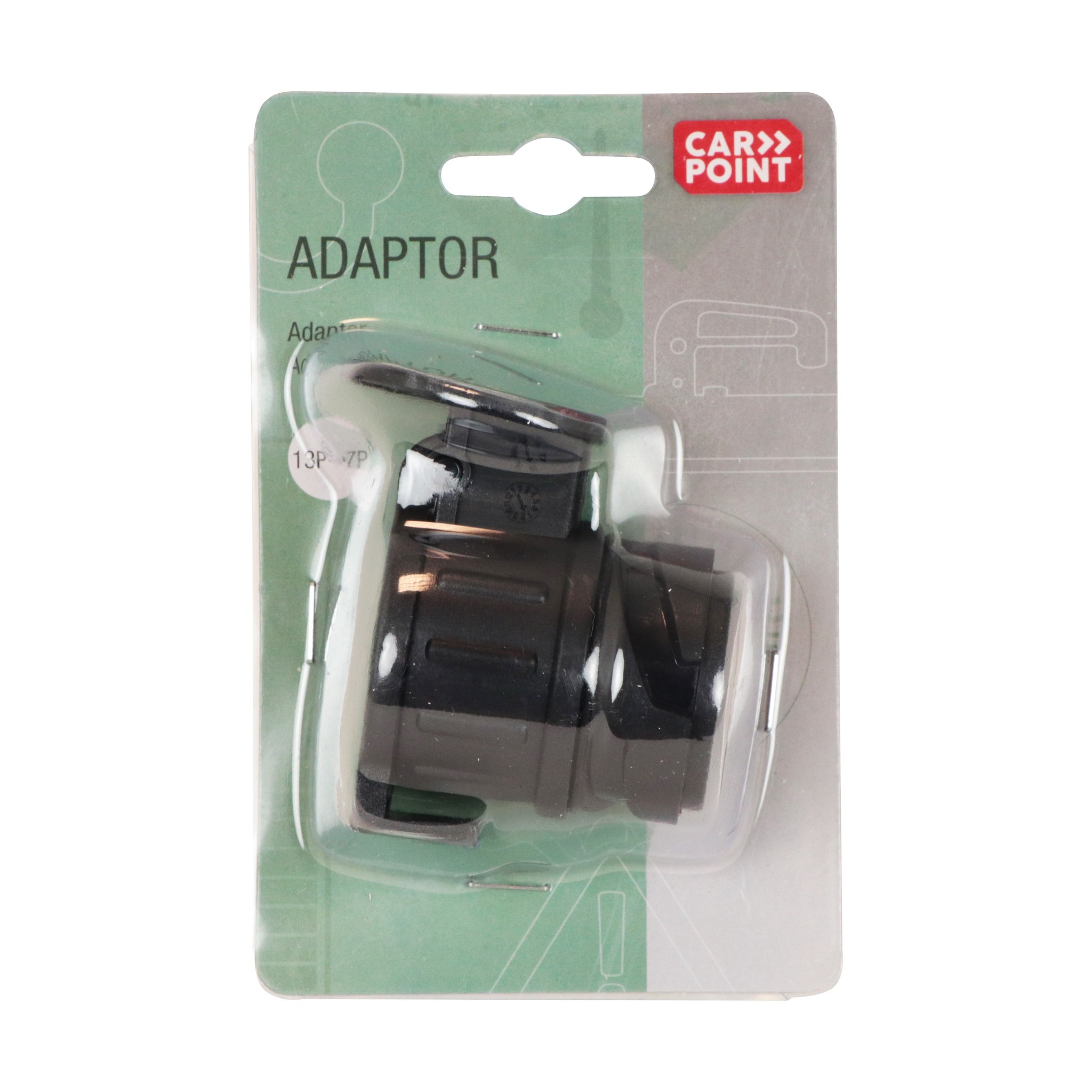 Carpoint Adapter 13 naar 7 polig - Detailed view of the product