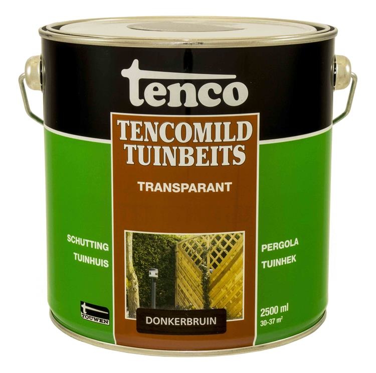 Tenco Tencomild Transparant Donkerbruin - Tuinbeits - 2,5 Liter