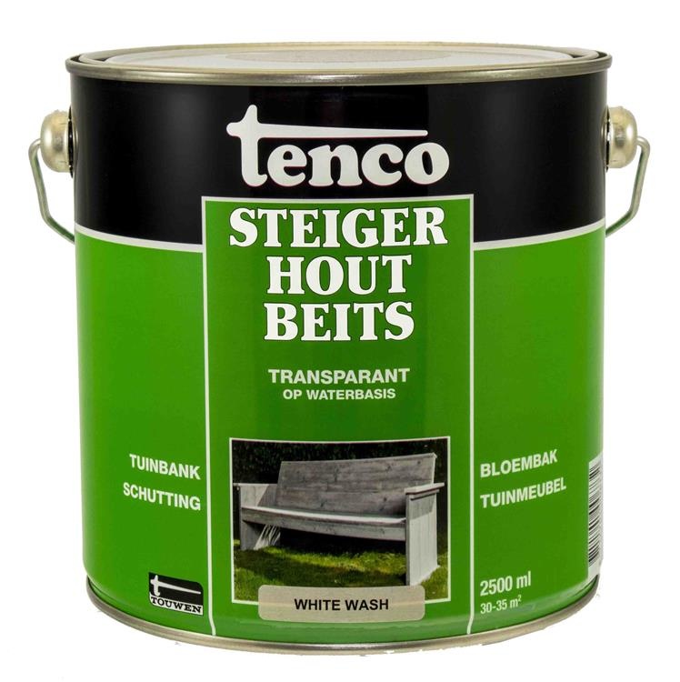 Tenco Steigerhoutbeits Whitewash - 2,5 Liter