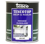 Tenco Tencotop Deur & Kozijn Dekkend Zijdeglans RAL 9010 Wit - 750 ml