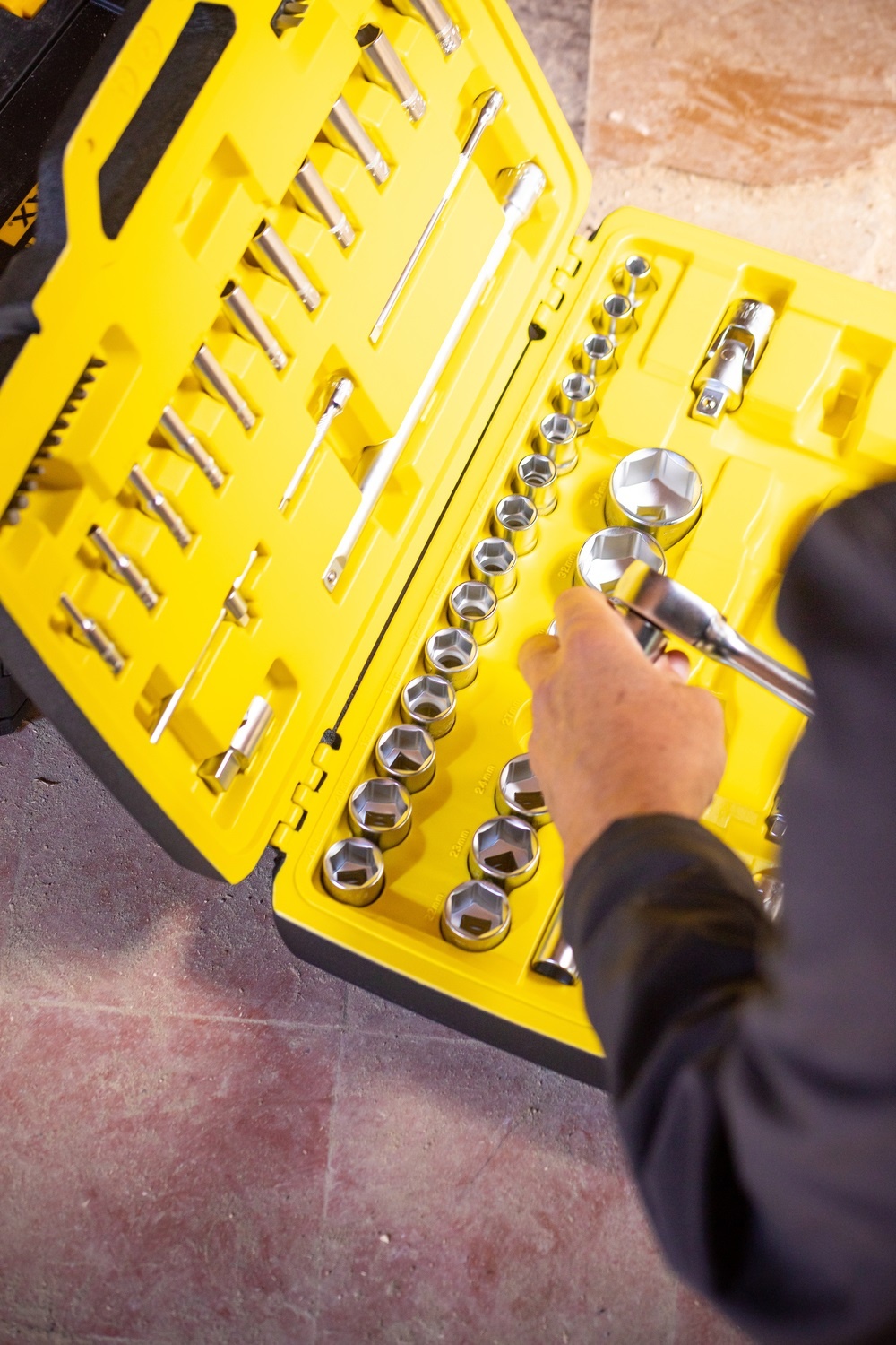 Stanley Doppenset 3/8"49-delig FMMT82684-1 - Detailed view of the product