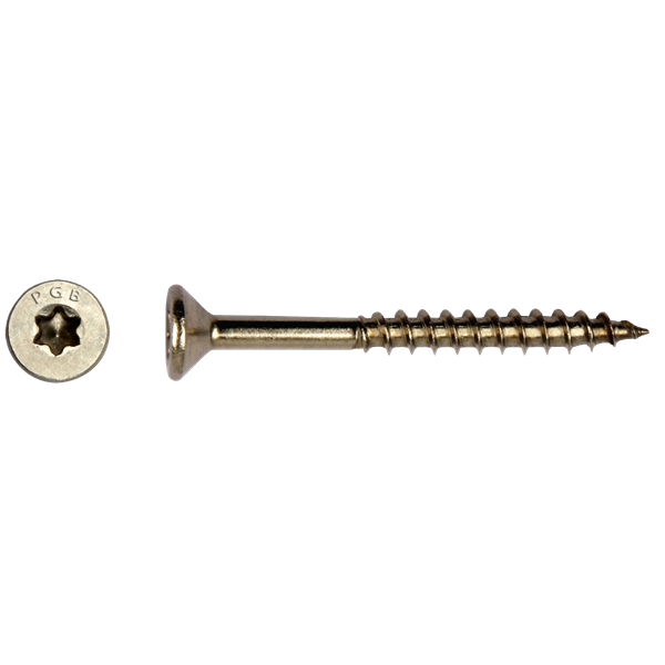 Houtschroef Torx 5,0x60mm RVS