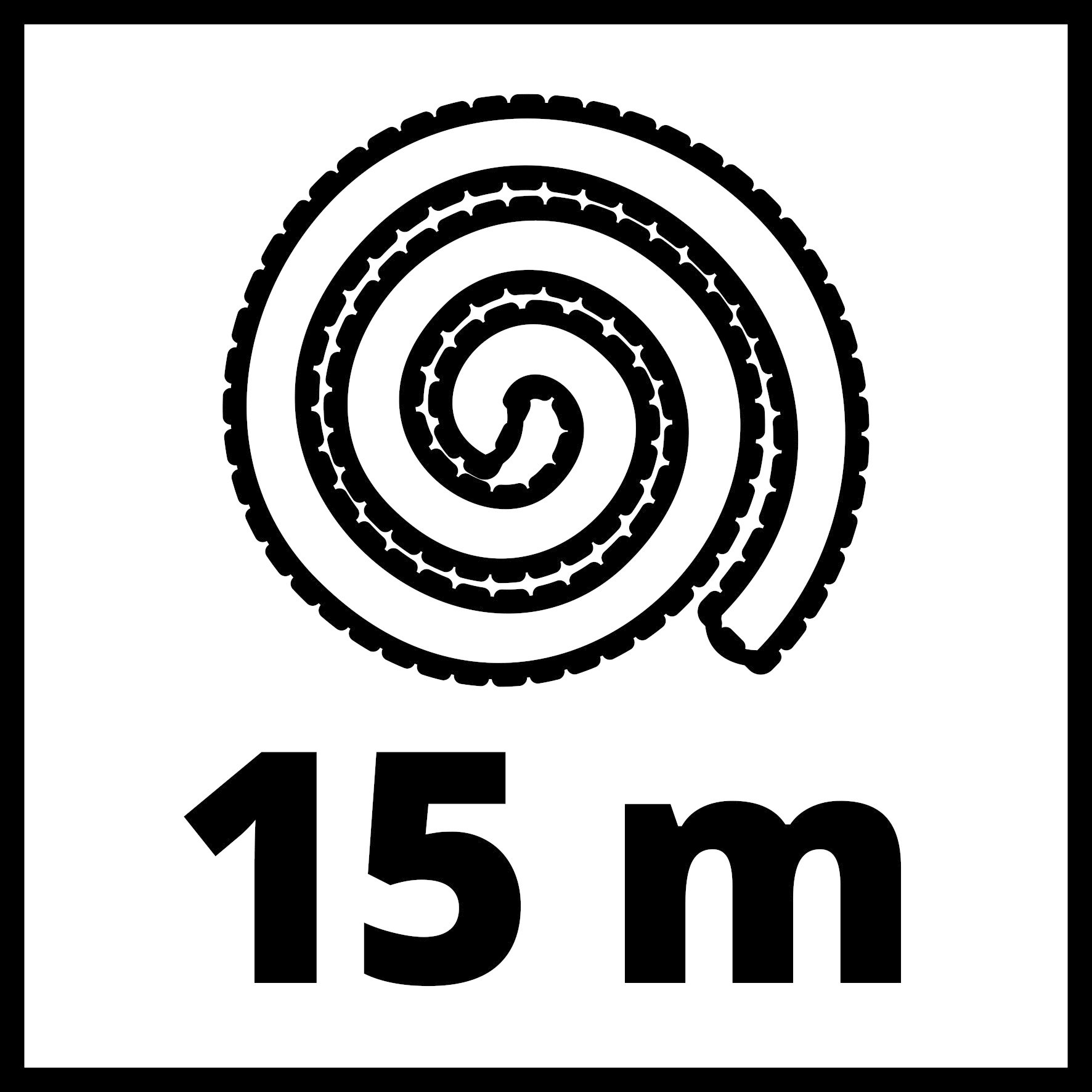 Einhell Riool reinigingsslang 15 Meter - Detailed view of the product