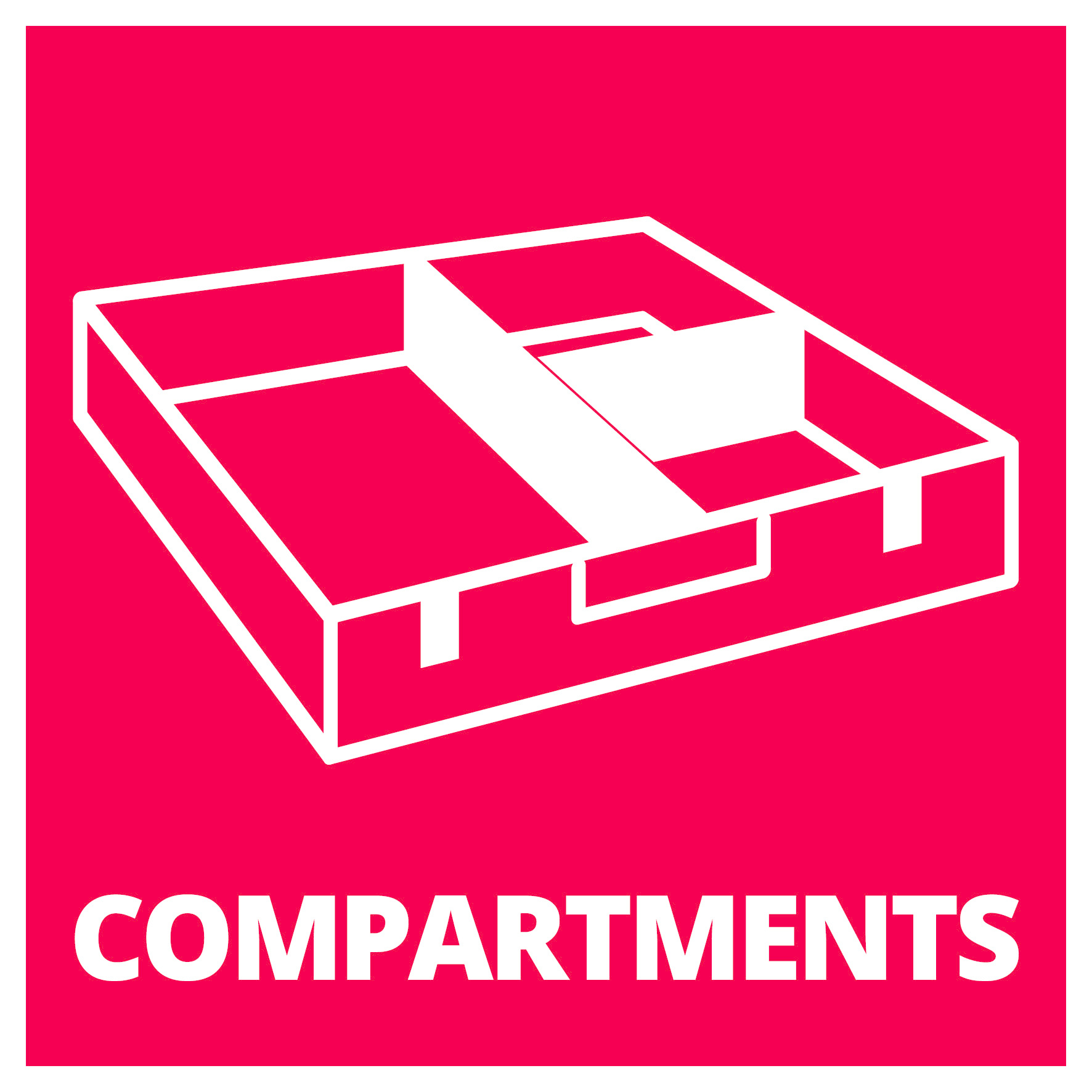 Einhell Kunststof Compartimenten Set voor E-case - Detailed view of the product