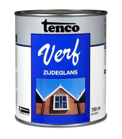 TencoVerf Dekkend Zijdeglans Wit RAL 9010 - 0,25L