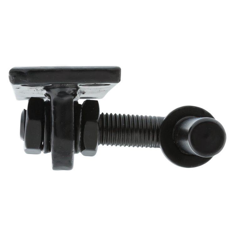 Plaatduim Verstelbaar 16mm Zwart - Detailed view of the product