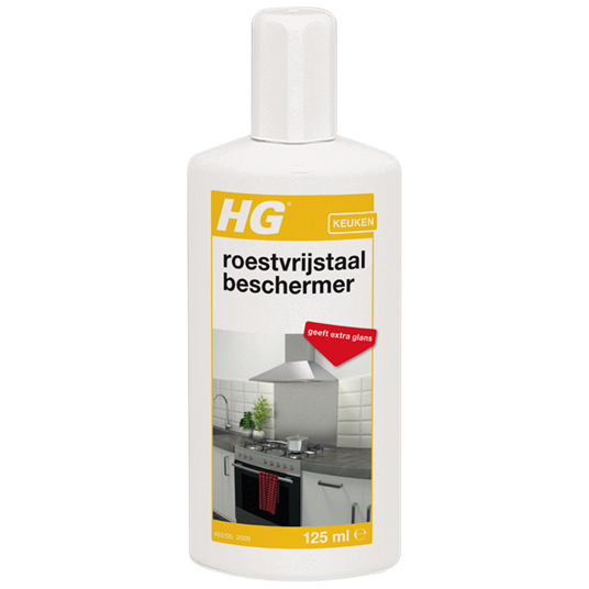 HG Roestvrijstaal Snelglans - 125 ml