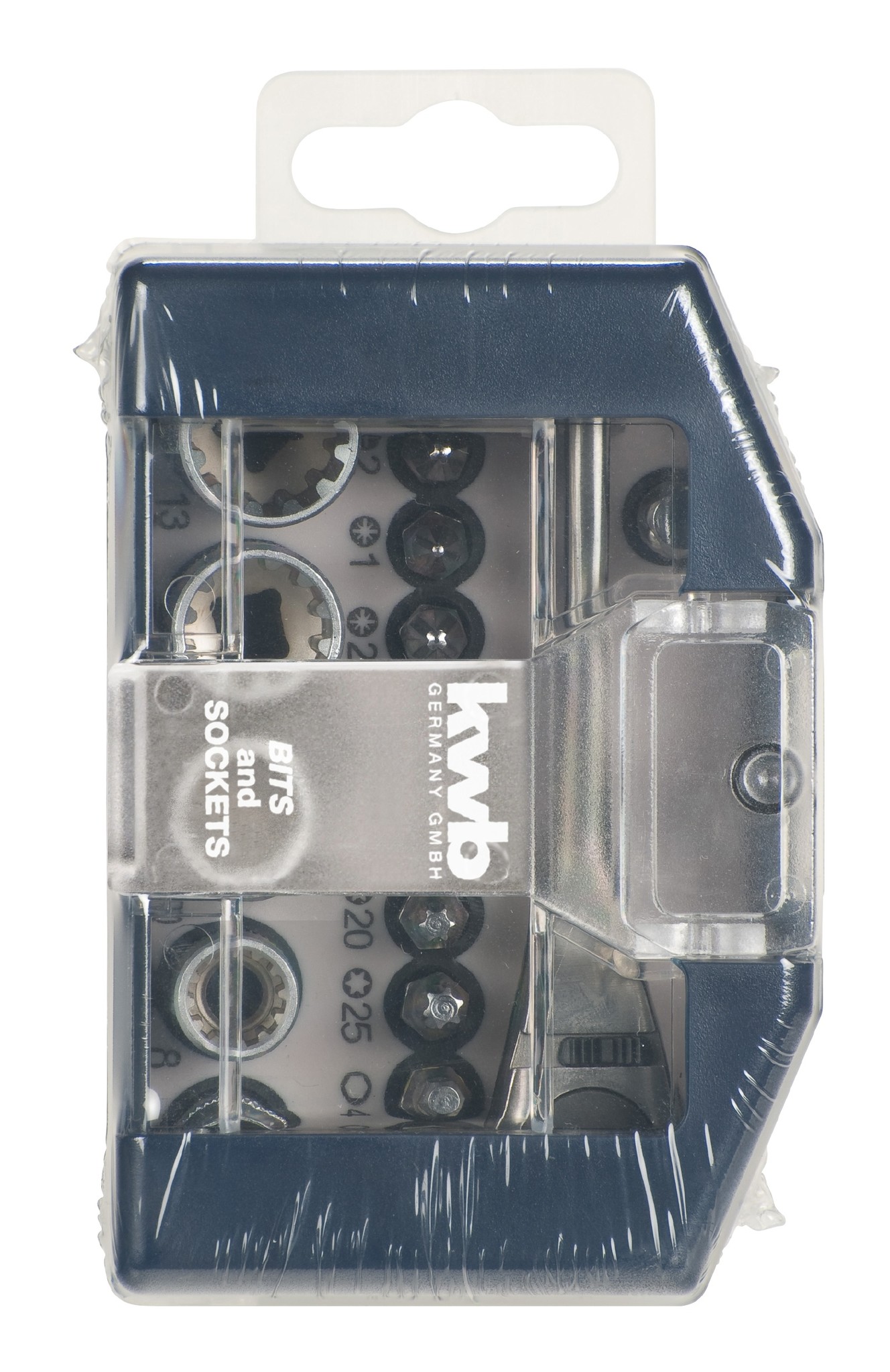 KWB Doppen-/bitset met clip 17-delig - Detailed view of the product