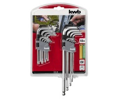 Sleutel torx en inbus set lang sleutelset in stevige doos 18 delig Tools - de goedkoopste online markt bij u thuis