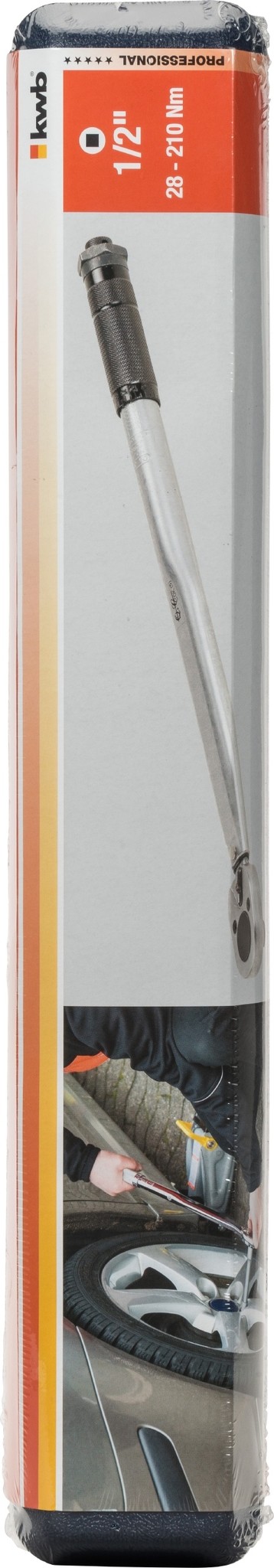 KWB Automatische Momentsleutel 1/2"- 28-210 Nm - Detailed view of the product