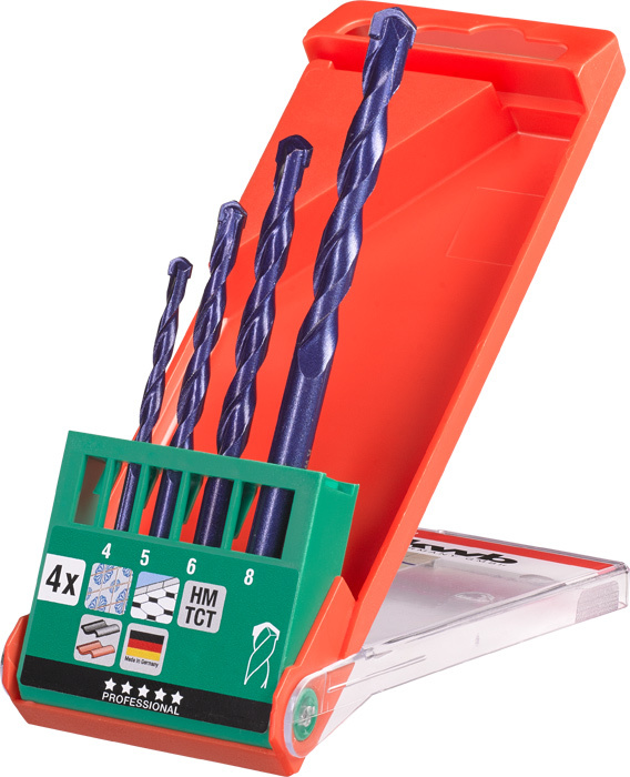 KWB Gresborenset 4-8mm 4-delig - Detailed view of the product