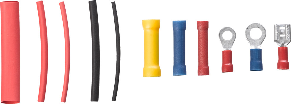 KWB Kabelschoen en krimpkous set - 102-delig - Detailed view of the product