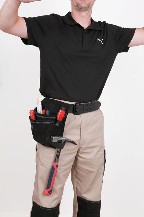KWB Gereedschapsriemtas Leer 1-delig thumbnail 2