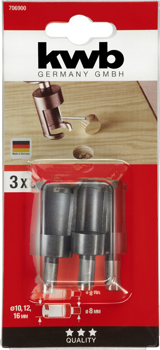 KWB Proppenborenset 3-Delig - Detailed view of the product