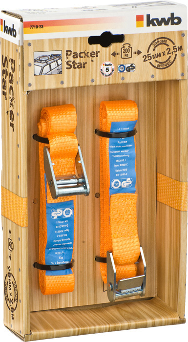 KWB Spanband Met Klemsluiting 2,5m x 25mm thumbnail 3