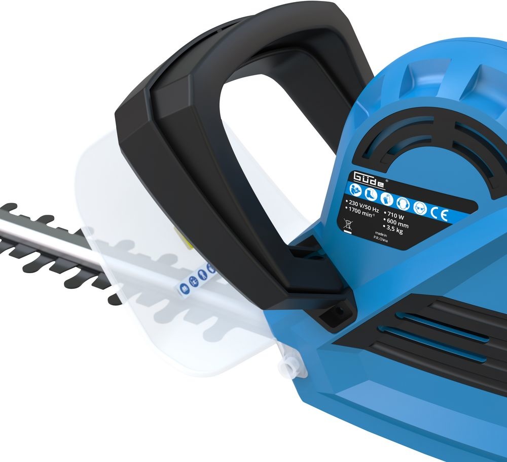 Güde Elektrische Heggenschaar GHS 690 L - Detailed view of the product