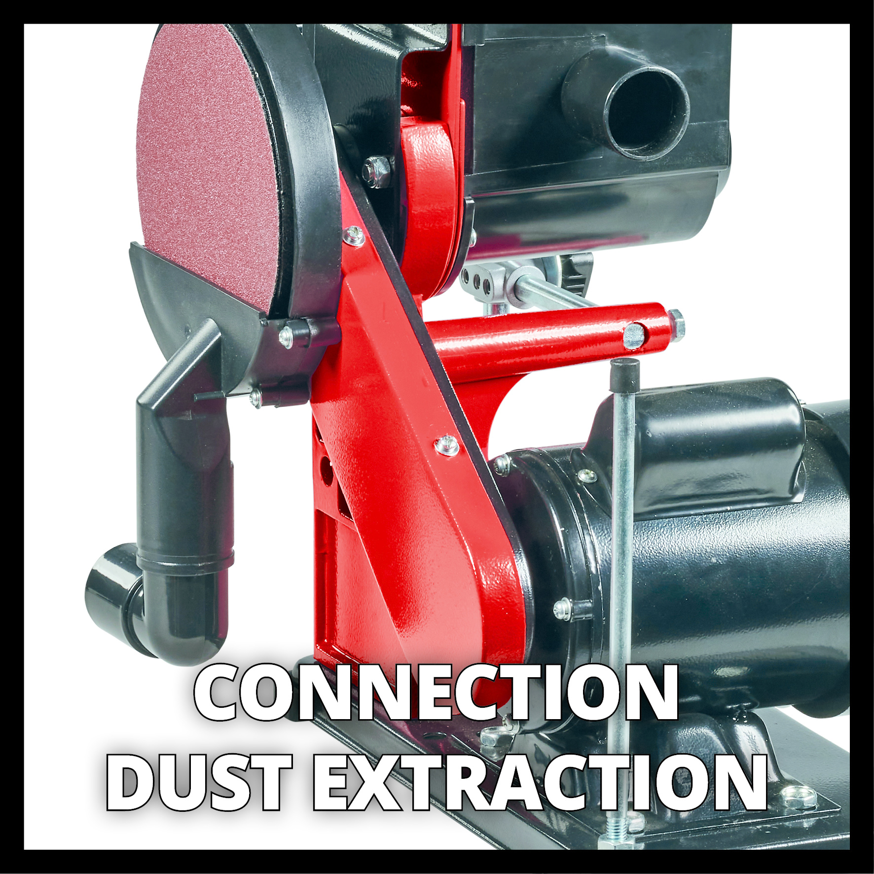 Einhell TC-US 380 bandschuurmachine - Detailed view of the product