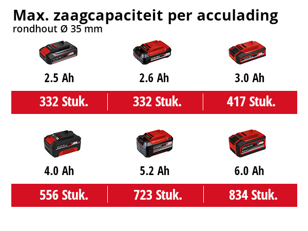 Einhell TP-AP 18/28 Li BL-Solo Accu Reciprozaag - Detailed view of the product