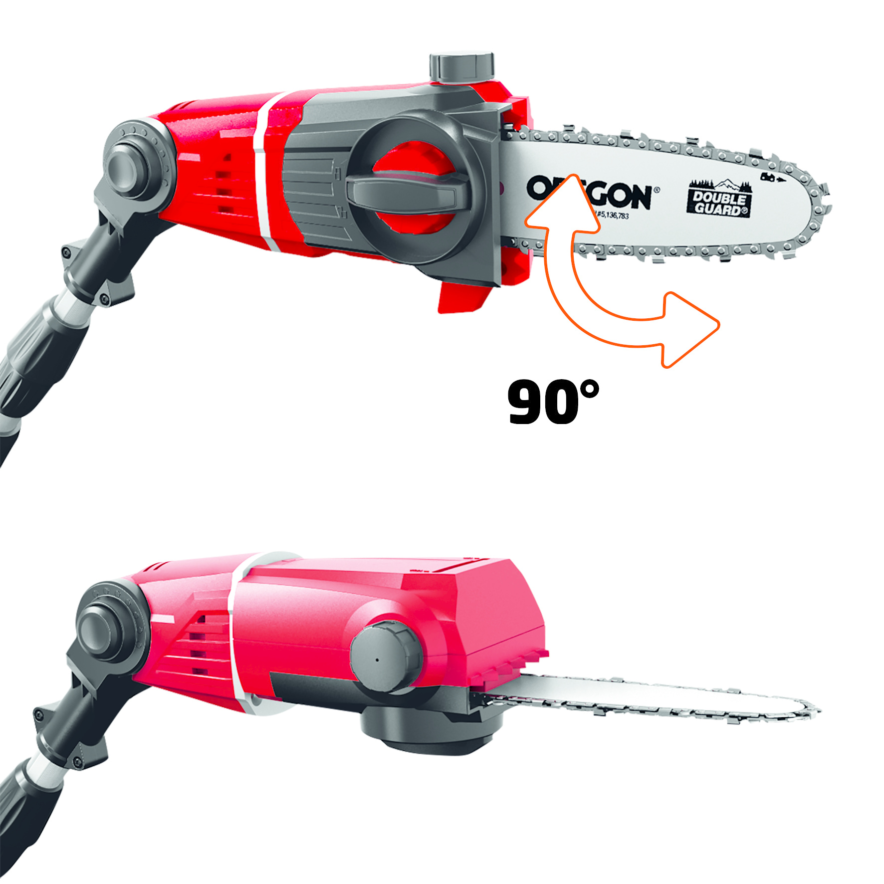 Einhell GE-HC 18 Li T SOLO Accu Tuin-Multitool - Detailed view of the product
