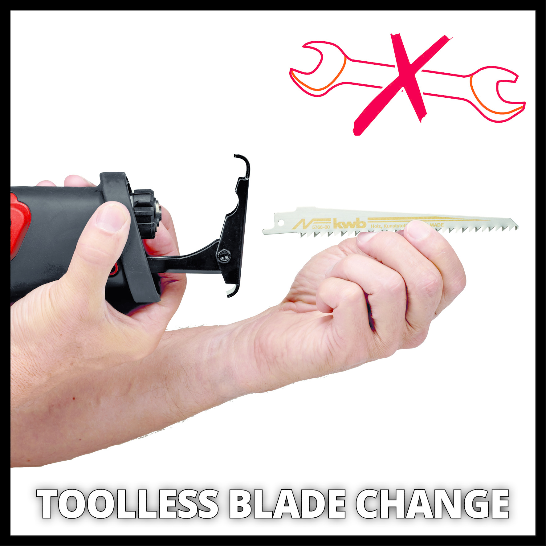 Einhell TP-AP 18/28 Li BL-Solo Accu Reciprozaag thumbnail 5